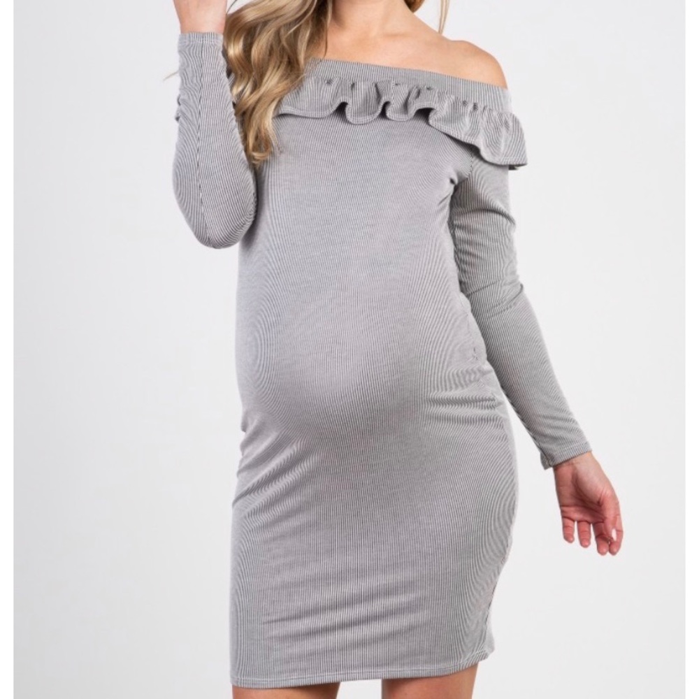 Pink Blush Maternity Dress